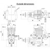 FG-11A 11cc 4-takts Bensinmotor
