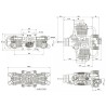 FG-120TS Twin 4-takts Bensinmotor