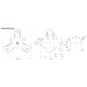 FG-33R3 33cc 4-takts 3-cyl Stjärnmotor Bensin