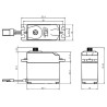 Servo Budget 12kg 0.23s 40.7x20x39.9mm