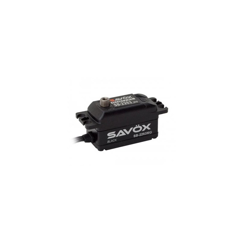 SB-2263MG Servo 10Kg 0,076s Brushless Black Edition Lågt