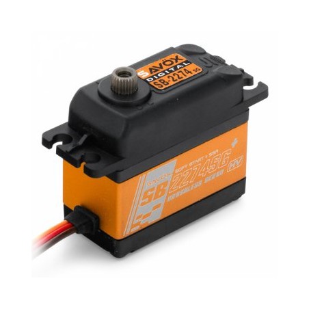 SB-2274SG Plus Servo 25Kg 0,08s HV Alu Brushless Ståldrev