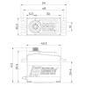 SC-1258TG Plus Servo 12Kg 0,08s Alu Coreless Titandrev