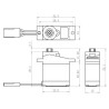 SH-0254 Plus Servo 3,9Kg 0,13s Alu Micro