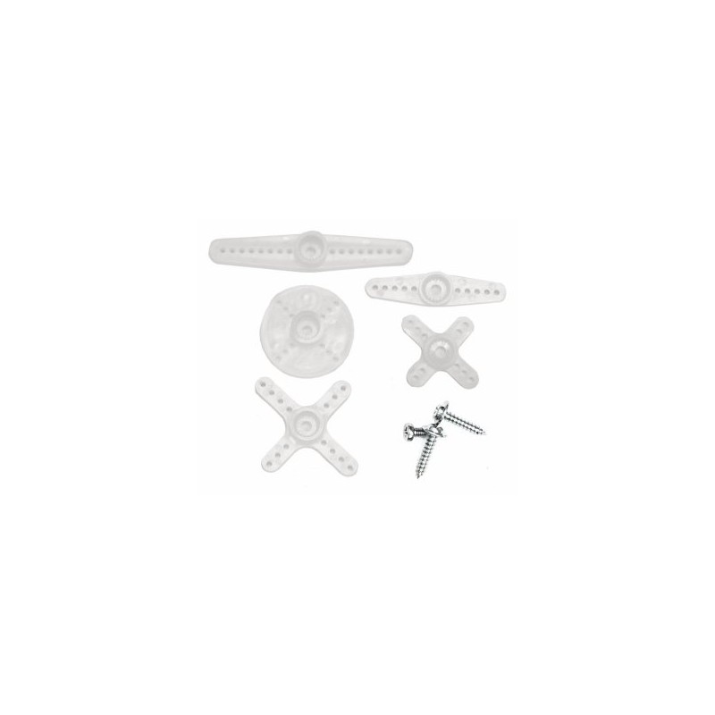 Servo Horn Set Standard Plastic Mini-servo 21t