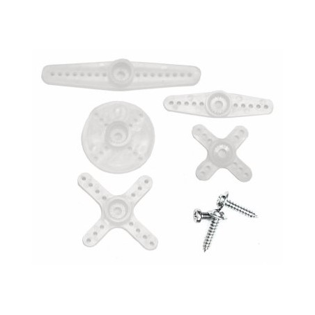 Servo Horn Set Standard Plastic Mini-servo 21t