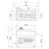 SH-1290MG Plus Servo 5Kg 0,05s Alu Coreless Metalldrev