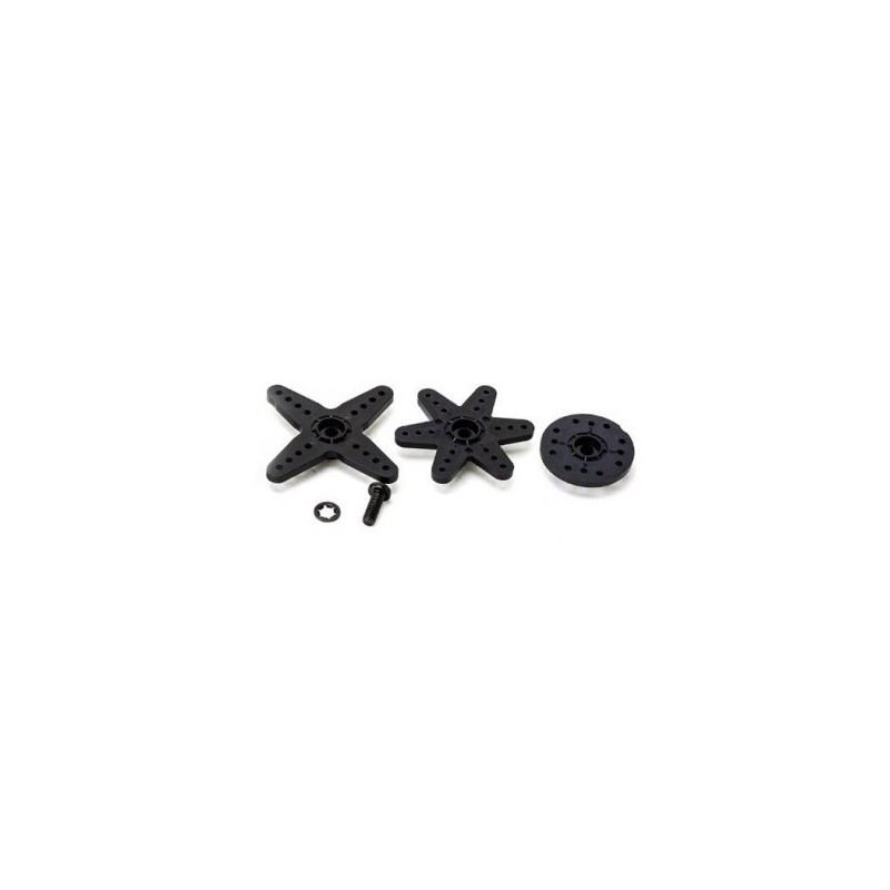 Servo Horn Set Standard Plastic w/ Screw for Metal Gear 25T