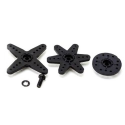 Servo Horn Set Standard Plastic w/ Screw for Metal Gear 25T