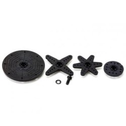 Servo Horn Set Standard Plastic w/ Screw for Plastic Gear