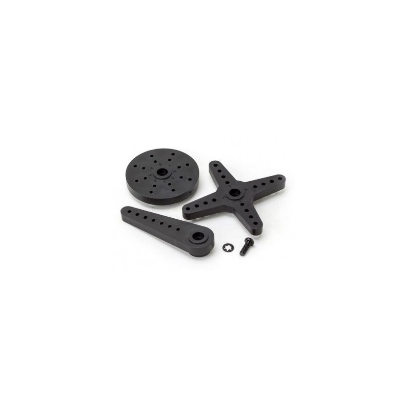 Servo Horn Set (3pcs) Plastic w/ Screw for 1/5 15T