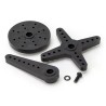 Servo Horn Set (3pcs) Plastic w/ Screw for 1/5 15T