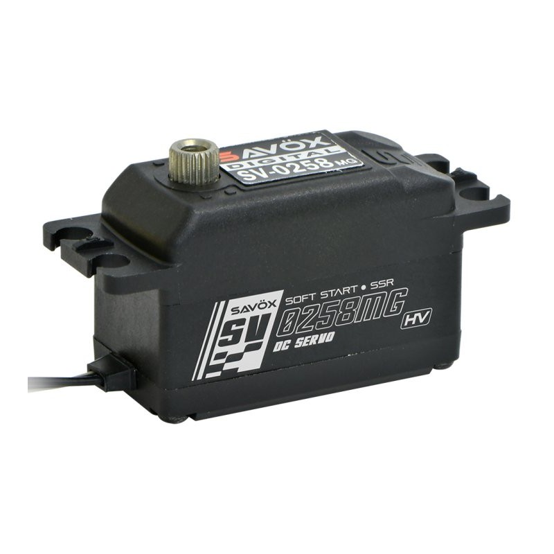 SV-0258MG Servo 8Kg 0,11s HV Metalldrev Lågprofil