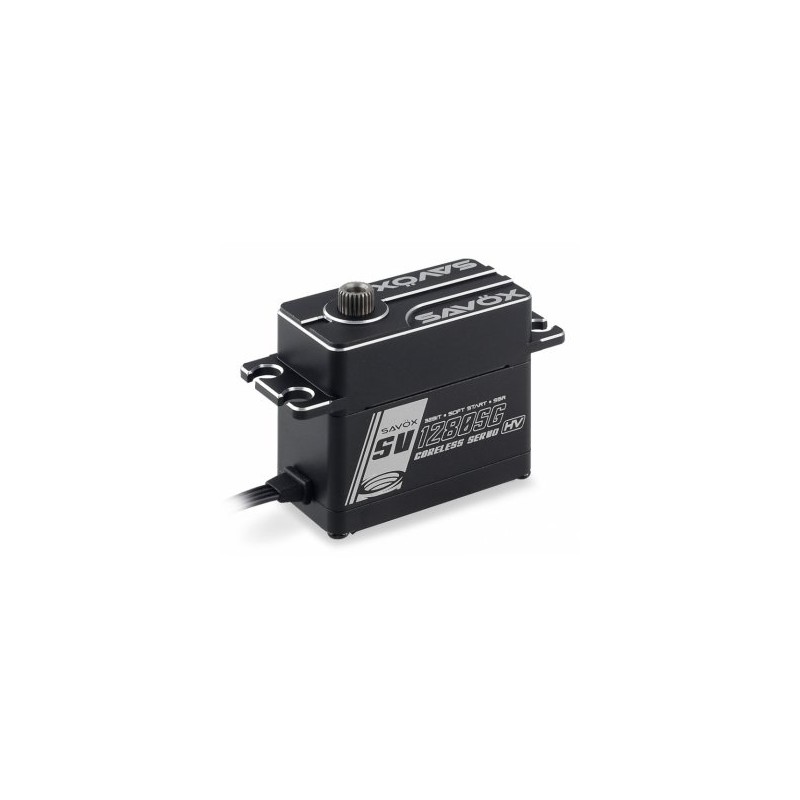 SV-1280SG Servo 50Kg 0.14s HV Alu Coreless Ståldrev