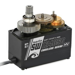 SW-1240SG Servo 65Kg 0,17s HV Alu Coreless Ståldrev WP