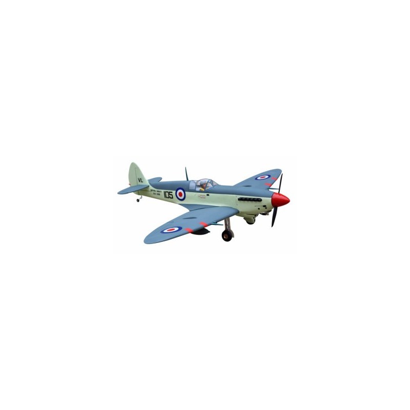 Supermarine Seafire 20cc 1640mm med Infällbara Landställ (El)