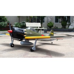 A6M Zero Fighter 15-20cc Gas ARF Fasta Landställ