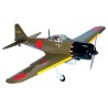 A6M Zero Fighter 15-20cc Gas ARF med Ellandställ
