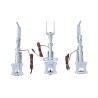 Electric Retractable Landing Gear Set Main- and Nose Gear with wheel T-28