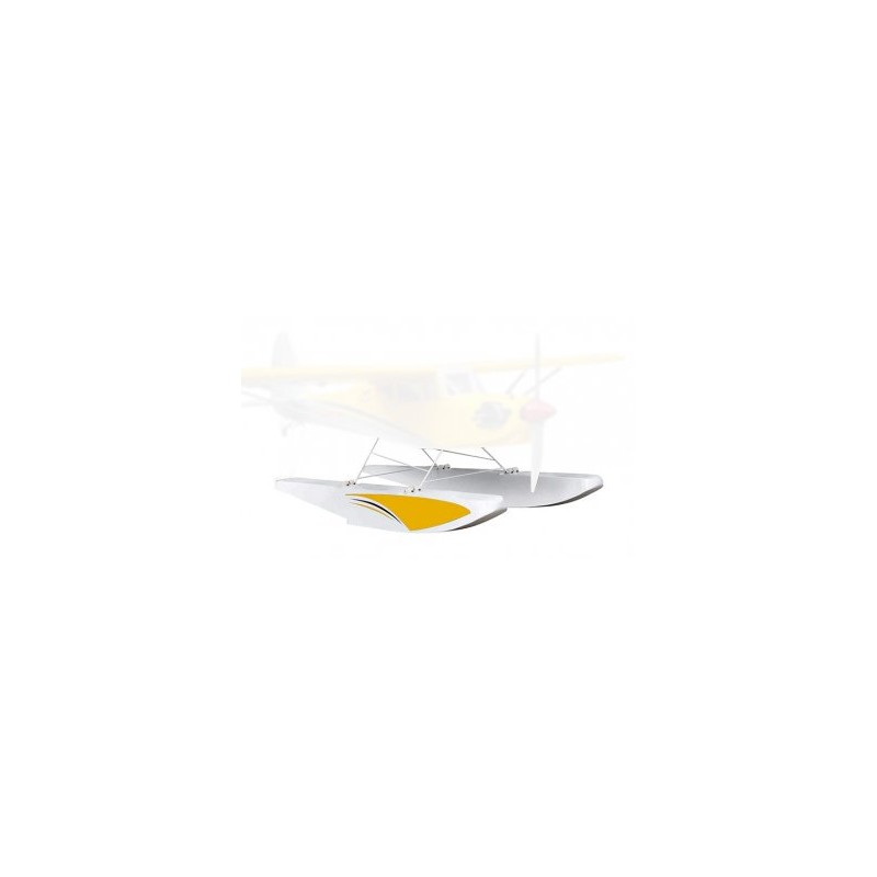 Floats to Funky Cub Yellow 10-15cc ARF