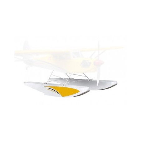 Floats to Funky Cub Yellow 10-15cc ARF