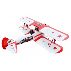 Red Baron Pizza Squadron Stearman 20cc Gas ARF