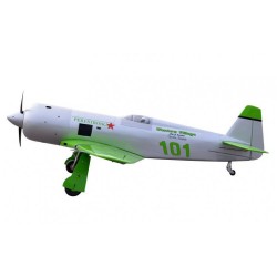 YAK-11 Reno Racer Perestroika 1800mm 35cc Gas Green w. EP Retracts ARF