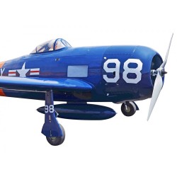 Grumman F8F Bearcat Navy 33-45cc Gas ARF