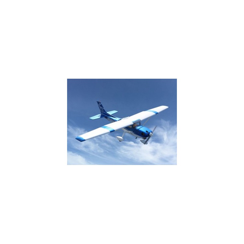 Cessna Turbo Skylane 182 1725mm 46-55 ARF Pearl Blue