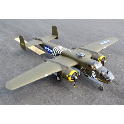 Mitchell B-25 20cc med Infällbara Landställ ARF