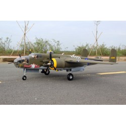 Mitchell B-25 20cc med Infällbara Landställ ARF
