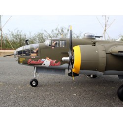 Mitchell B-25 20cc med Infällbara Landställ ARF