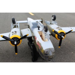 Mitchell B-25 20cc med Infällbara Landställ ARF