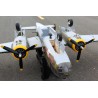 Mitchell B-25 20cc med Infällbara Landställ ARF