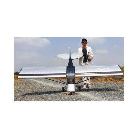 Shock Cub 35-55cc ARF 2.59m Silver/Svart