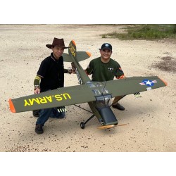 Cessna L-19A Bird Dog 2502mm 35-40cc