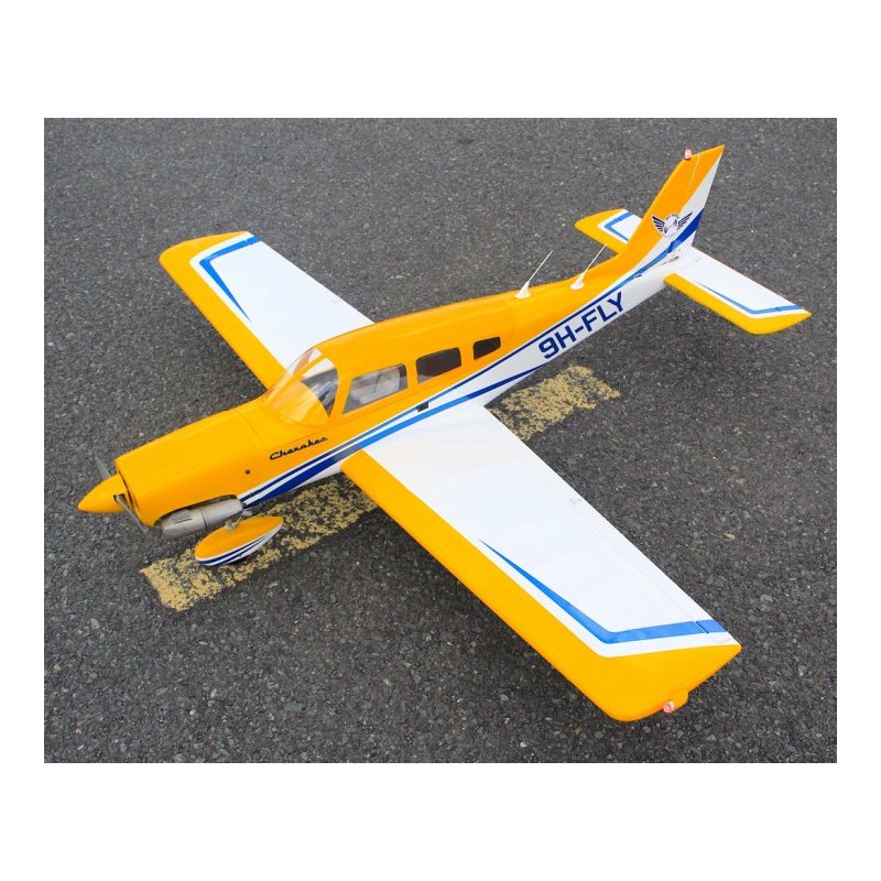 Piper Cherokee 153cm 10-15cc Gul ARF