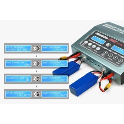 SkyRC Ultimate Duo D400, 400W Li-Po Charger 240VAC