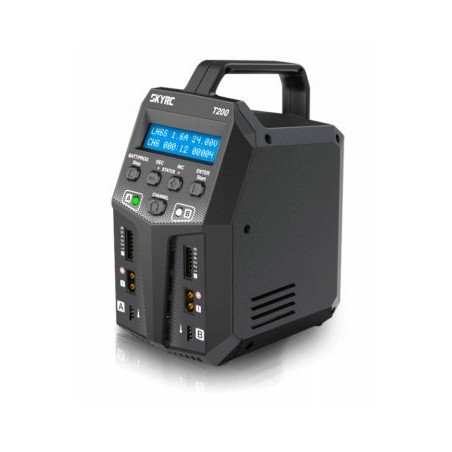 SkyRC T200 Charger 240VAC/12VDC 12A 2x100W