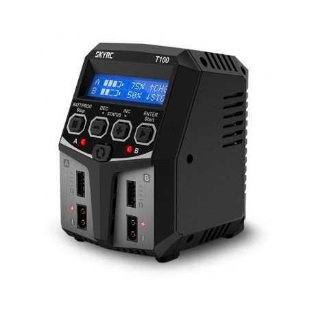 SkyRC T100 Charger 240VAC 0.1-5A 2x50W