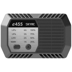 SkyRC e455 Charger LiPo/LiFe/LiHV 2-4S,NiMH 6-8S 50W 240AC