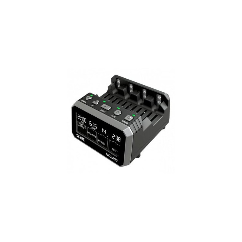 SkyRC NC2200 Laddare NiMH AA/AAA 0,2-2,2A 240AC