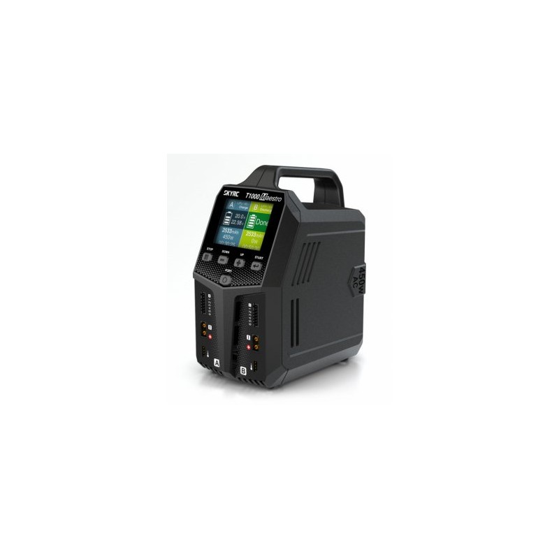 SkyRC T1000 Maestro Laddare AC/DC 2x20A 1000W