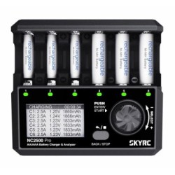 SkyRC NC2500 Charger NiMH AA/AAA 0.1-2.5A 240AC