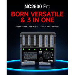 SkyRC NC2500 Charger NiMH AA/AAA 0.1-2.5A 240AC