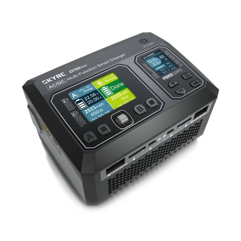 SkyRC D750 MIX Charger AC/DC 32-50A 1-8S