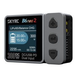 SkyRC B6neo 2 DC Charger 15A/300W Black/Grey
