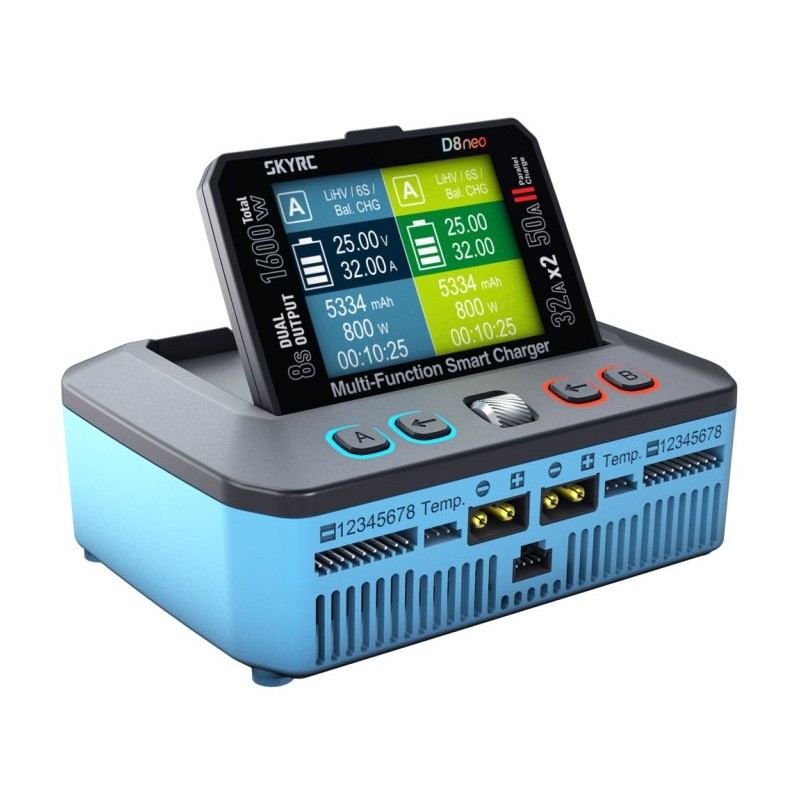 D8neo Smart Balance Dual Charger 1600W