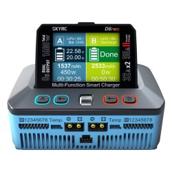 D8neo Smart Balance Dual Charger 1600W