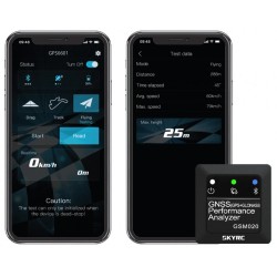 GPS (GNSS) GSM020 Performance Analyzer Car and Airplane